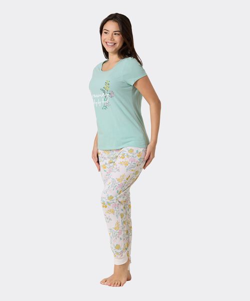 Set Pijama Pantalón y Playera  de  Dama