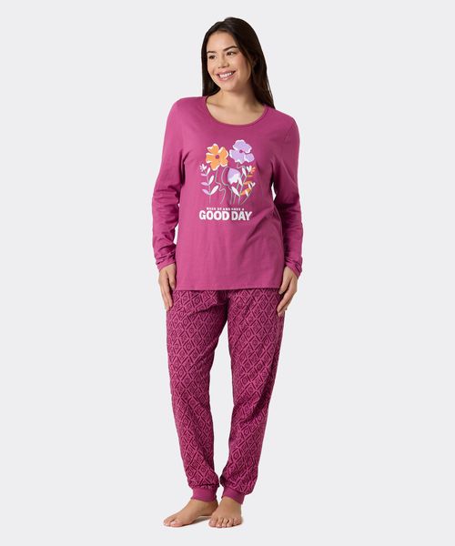 Set Pijama Pantalón y Playera  de  Dama