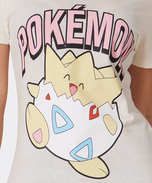 Playera de Licencia Pokemon de  Dama