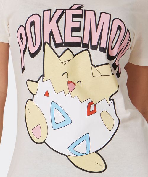 Playera de Licencia Pokemon de  Dama
