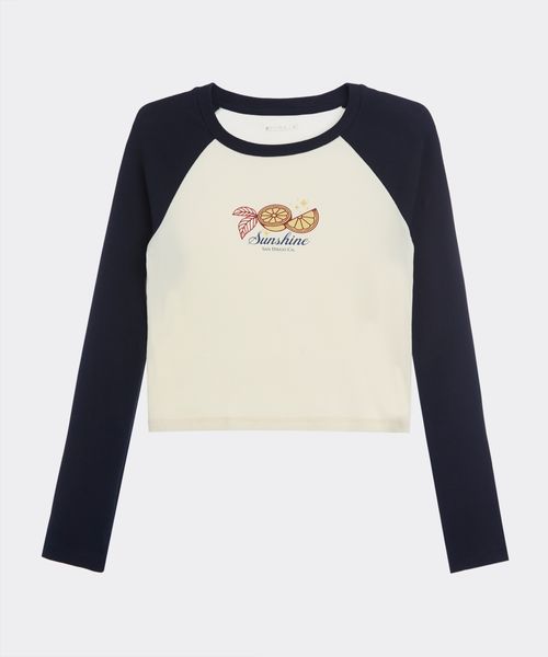 Playera Manga Larga  de  Niña Juvenil