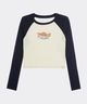 Playera Manga Larga  de  Niña Juvenil