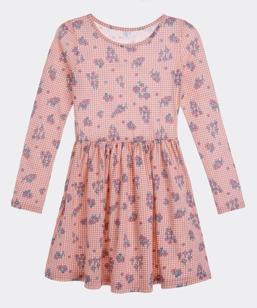 Vestido Manga Larga  de  Niña Infantil