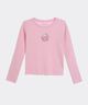 Playera Manga Larga  de  Niña Infantil
