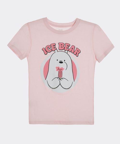 Playera de Licencia We Bare Bears de  Niña Infantil