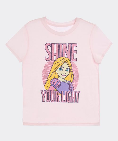 Playera de Licencia Princesas de  Niña Infantil