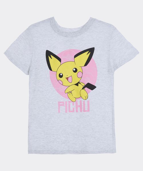 Playera de Licencia Pokemon de  Niña Infantil