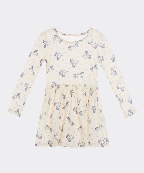 Vestido Manga Larga  de  Beba Años