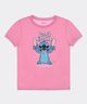 Playera de Licencia Stitch de  Niña Infantil