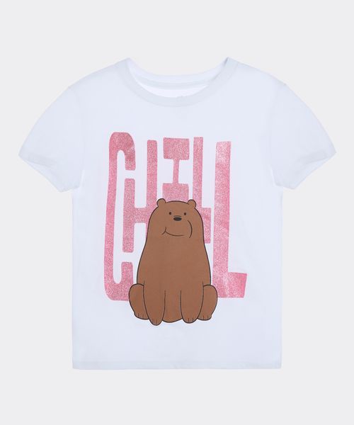Playera de Licencia We Bare Bears de  Niña Infantil