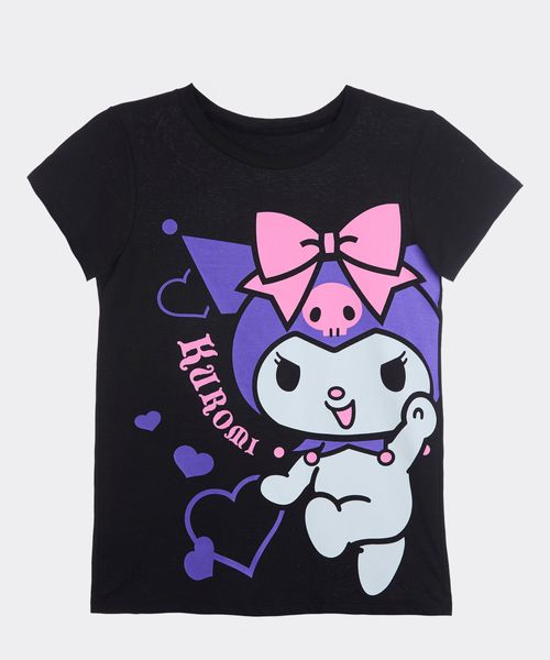 Playera de Licencia Kuromi de  Niña Juvenil