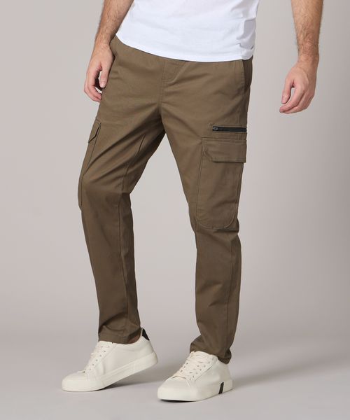 Jogger de Gabardina  de  Caballero