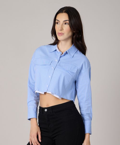 Blusa Manga Larga  de  Dama