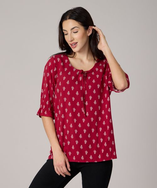 Blusa Manga Larga  de  Dama
