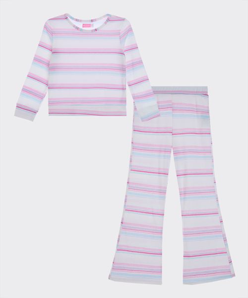 Set Pijama Pantalón y Playera  de  Niña Infantil