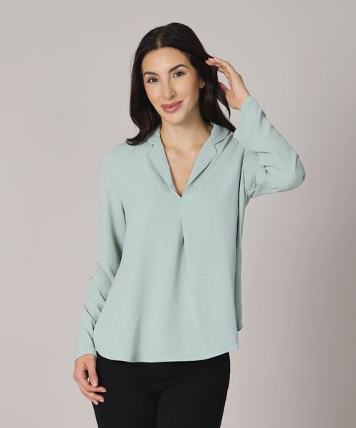Blusa Manga Larga  de  Dama
