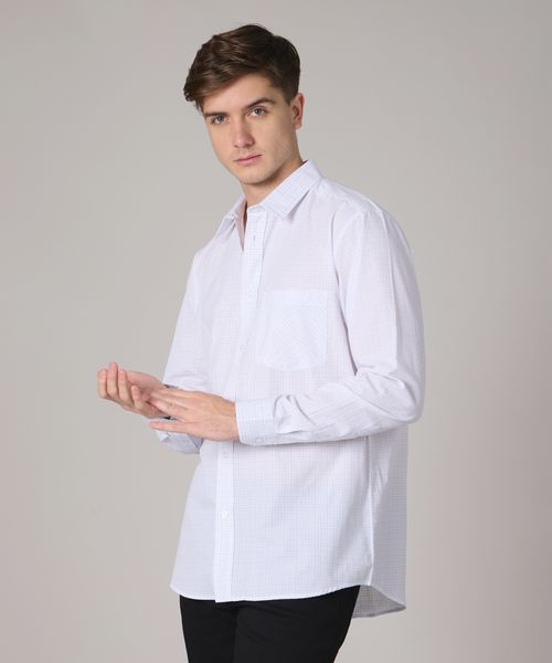 Camisa Manga Larga  de  Caballero
