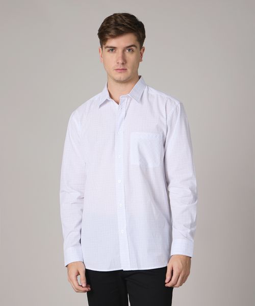 Camisa Manga Larga  de  Caballero