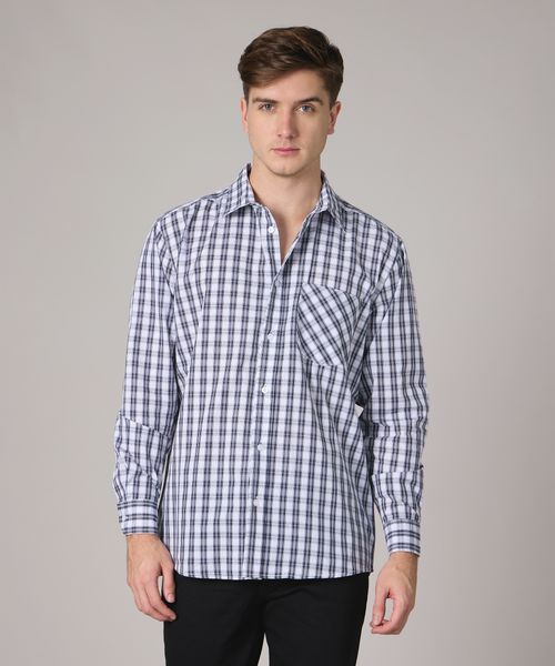 Camisa Manga Larga  de  Caballero