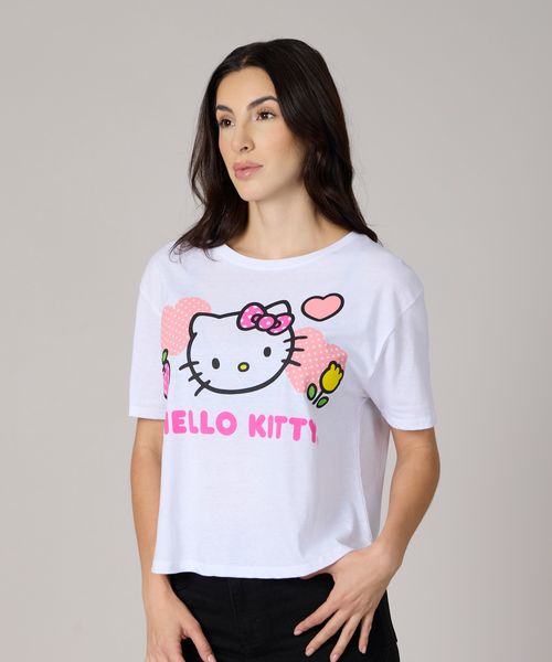 Playera de Licencia Hello Kitty de  Dama