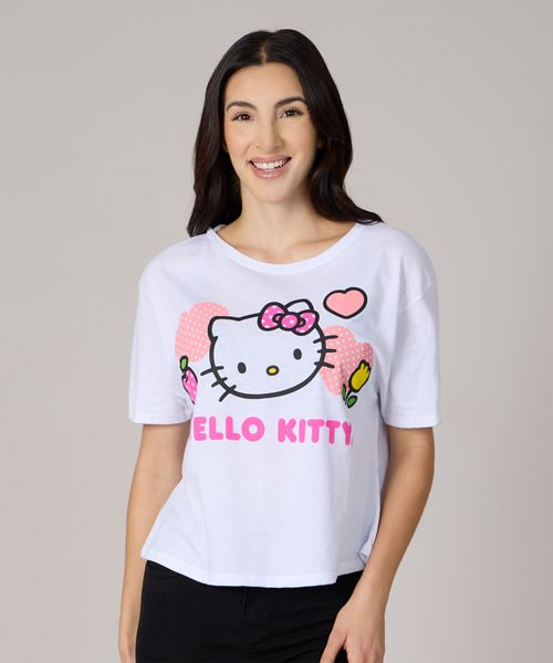 Playera de Licencia Hello Kitty de  Dama
