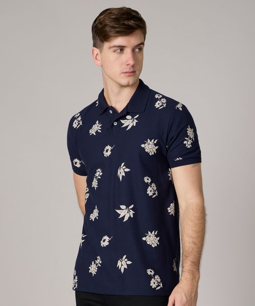 Playera Polo Manga Corta  de  Caballero