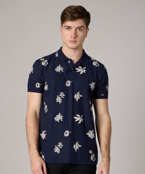 Playera Polo Manga Corta  de  Caballero
