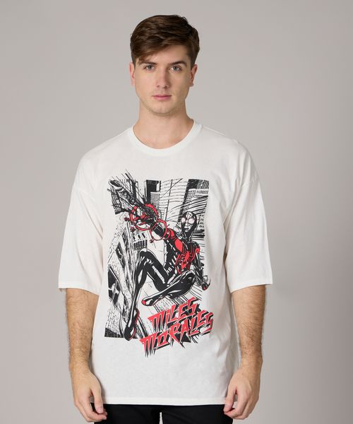 Playera de Licencia Spiderman de  Caballero