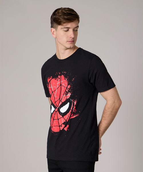 Playera de Licencia Spiderman de  Caballero