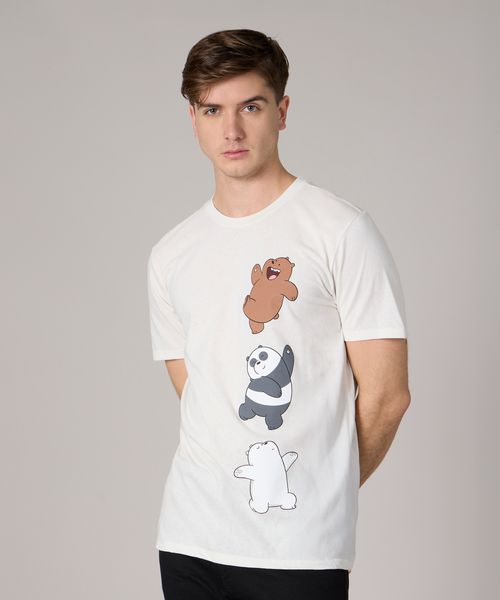 Playera de Licencia We Bare Bears de  Caballero