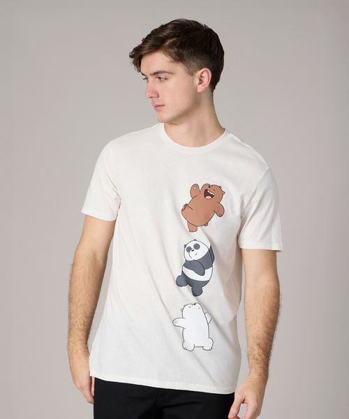 Playera de Licencia We Bare Bears de  Caballero