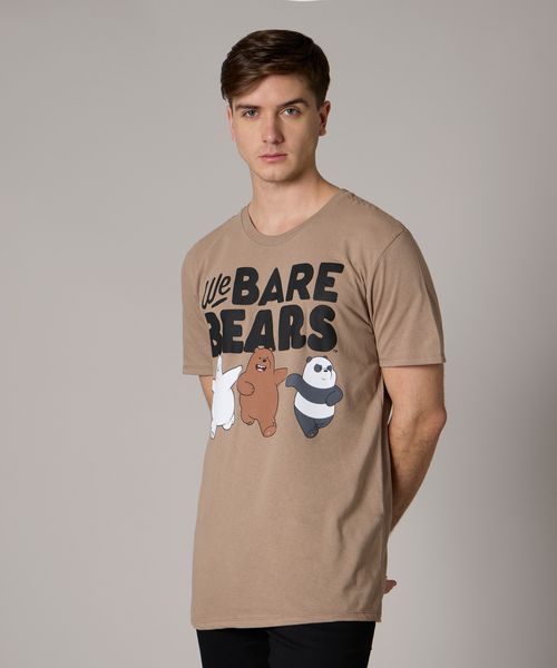 Playera de Licencia We Bare Bears de  Caballero