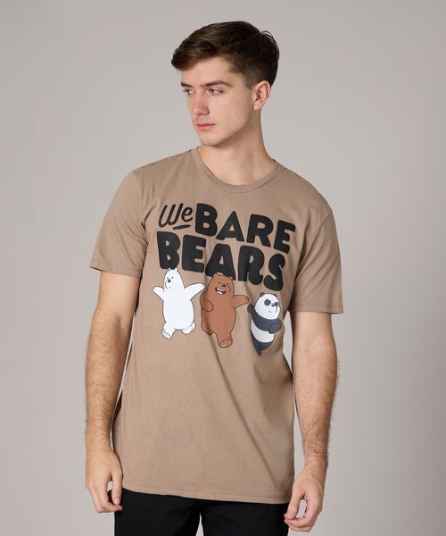 Playera de Licencia We Bare Bears de  Caballero