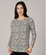 Playera Manga Larga  de  Dama