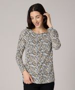 Playera Manga Larga  de  Dama