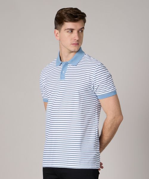 Playera Polo Manga Corta  de  Caballero