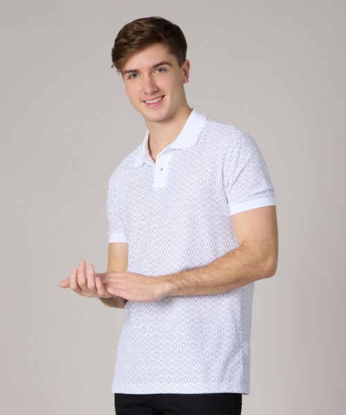 Playera Polo Manga Corta  de  Caballero