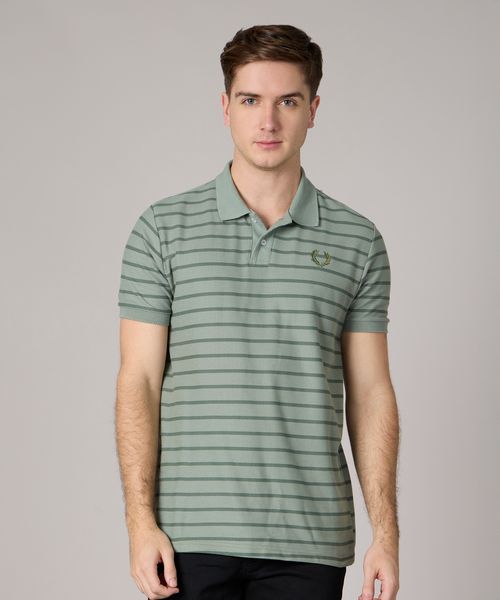 Playera Polo Manga Corta  de  Caballero
