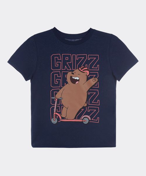 Playera de Licencia We Bare Bears de  Niño Infantil