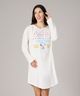 Camisón Manga Larga Snoopy de  Dama