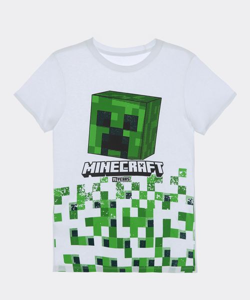 Playera de Licencia Minecraft de  Niño Juvenil