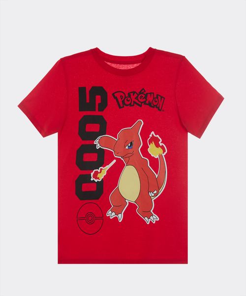 Playera de Licencia Pokemon de  Niño Juvenil