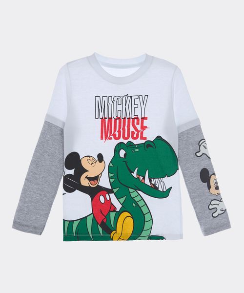Playera de Licencia Mickey Mouse de  Bebo Años