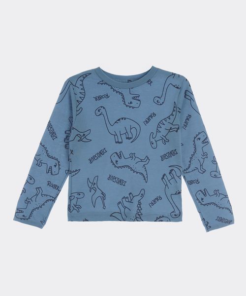 Playera Manga Larga  de  Niño Infantil