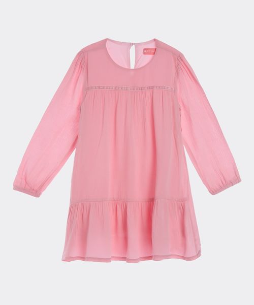 Vestido Manga Larga  de  Beba Años