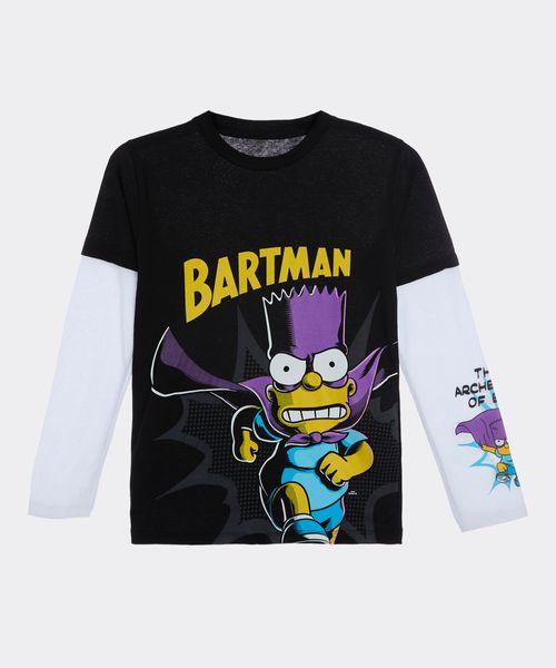Playera de Licencia Simpsons de  Niño Infantil