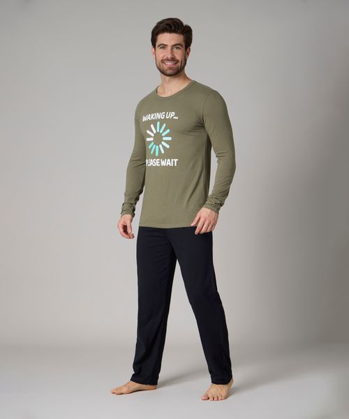 Set Pijama Pantalón y Playera  de  Caballero