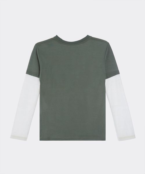 Playera Manga Larga  de  Niño Infantil