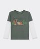 Playera Manga Larga de Niño Infantil