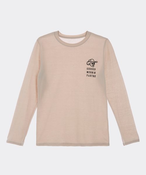 Playera Manga Larga  de  Niño Juvenil